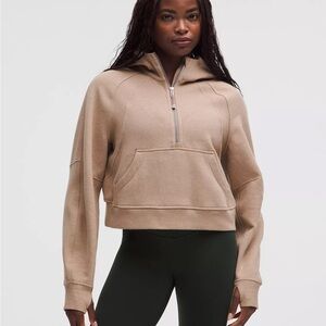 Scuba Oversized Half-Zip Hoodie